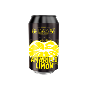 amarillo limón cerveza de octavo arte de Segovia