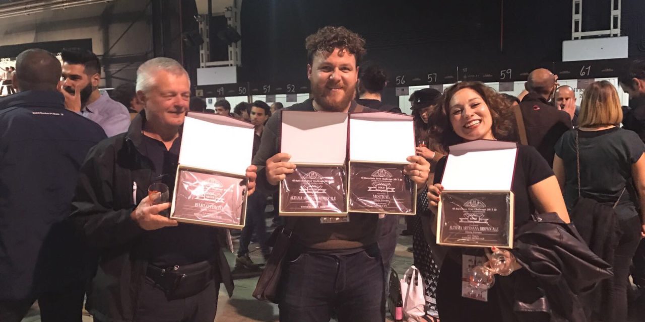 Althaia Artesana, la cerveza más premiada de la Comunitat Valenciana, con dos oros y dos platas en el Barcelona Beer Challenge 2017