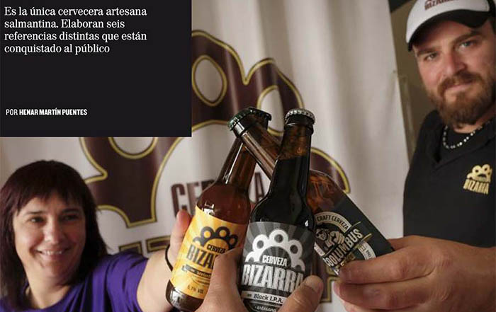 Reportaje en ‘La Posada’ a Cerveza Bizarra