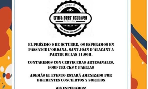 9 de octubre: feria de cerveza artesanal en San Juan
