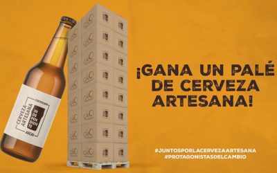 Sorteo: gana un palé de 500 litros de cerveza artesana
