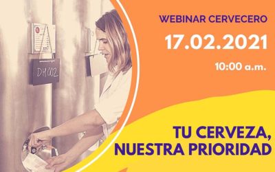 Webinar sobre el laboratorio profesional de análisis de cervezas y la planta piloto de AETCM