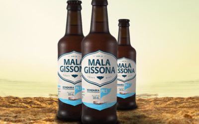 La cervecera  de Oiartzun Mala Gissona lanza su quinta novedad en lo que va de año: Hondarra
