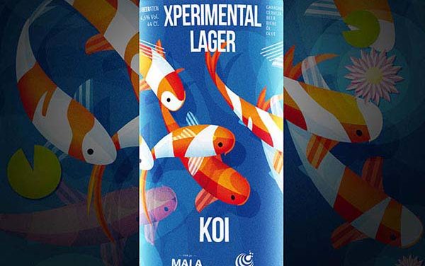 Cerveza Koi: una lager experimental de Mala Gissona