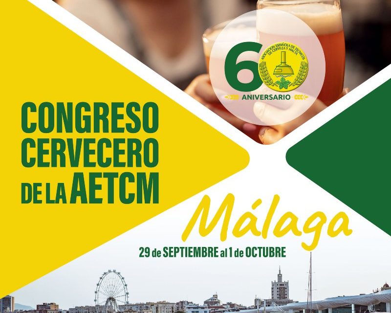La AETCM celebrará su 60º aniversario en un Congreso cervecero, cita imprescindible para el sector