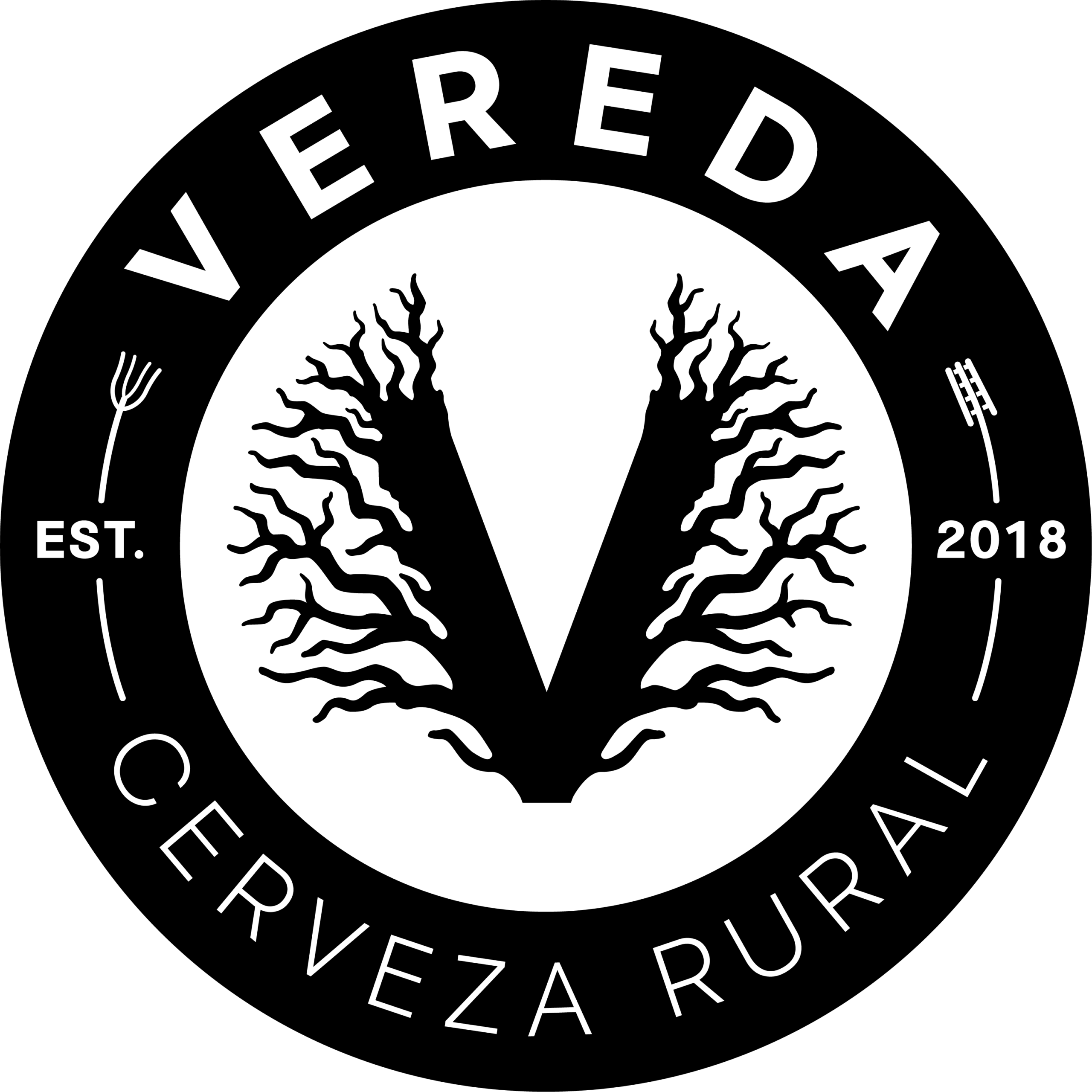 cerveza dos caras logo